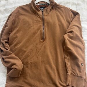Stance Brown Zip-Up Hoodie